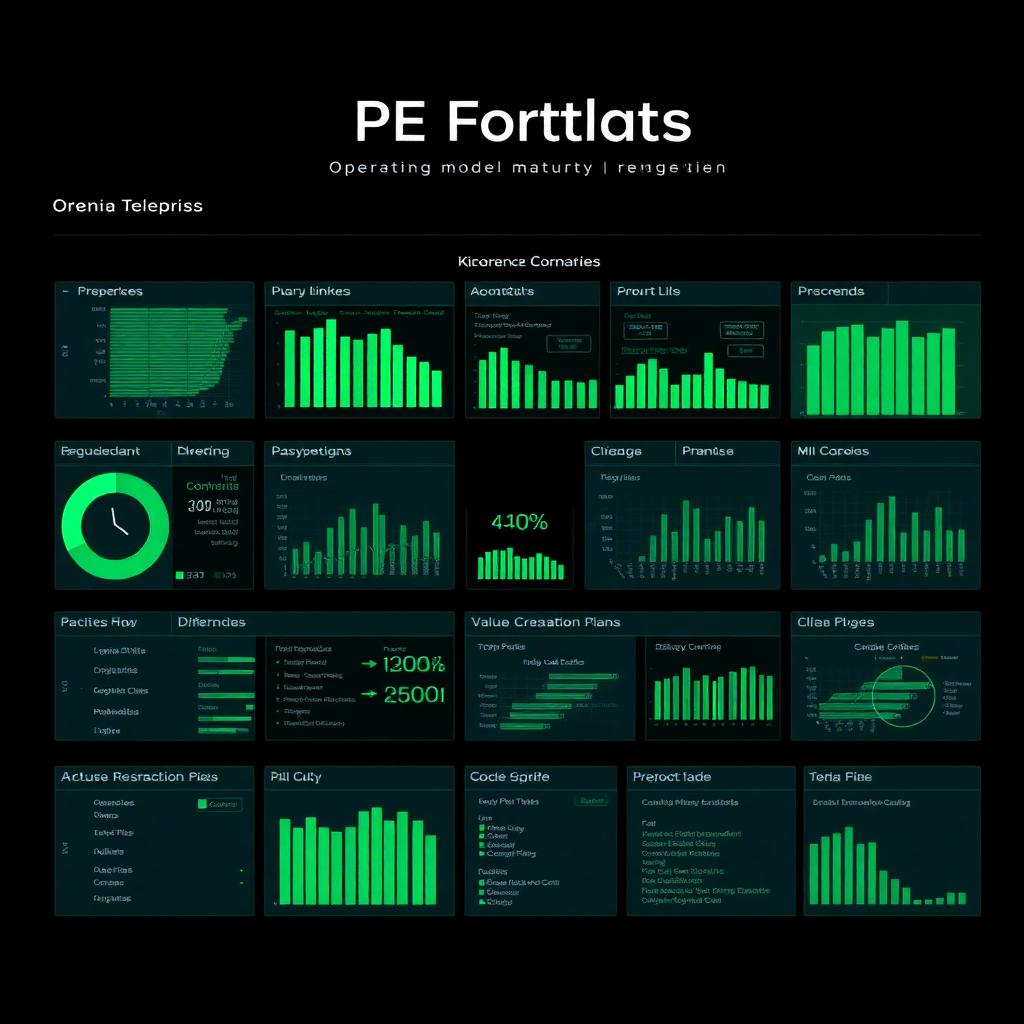 PE portfolio telemetry and value creation